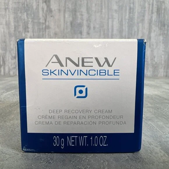 AVON Anew Clinical SKINVINCIBLE Deep Recovery Cream 2016 1.0 OZ New - Picture 3 of 5